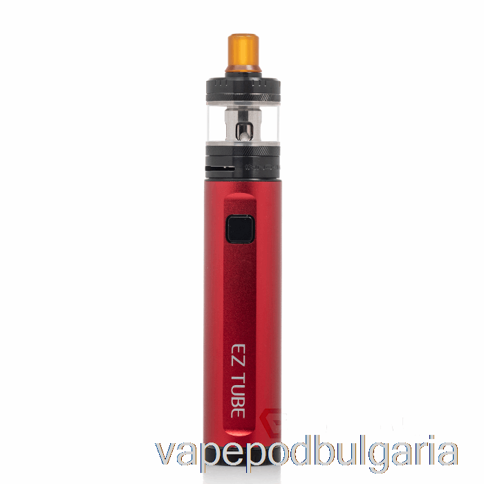 Vape 10000 Дръпки Innokin Ez Tube Minimal 40w Kit Crimson Red